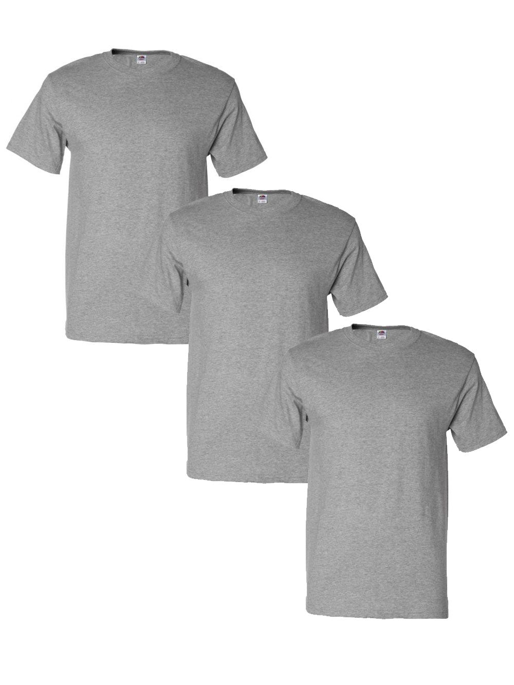3 Pack Fruit Of The Loom Tees - All Sizes & Colors