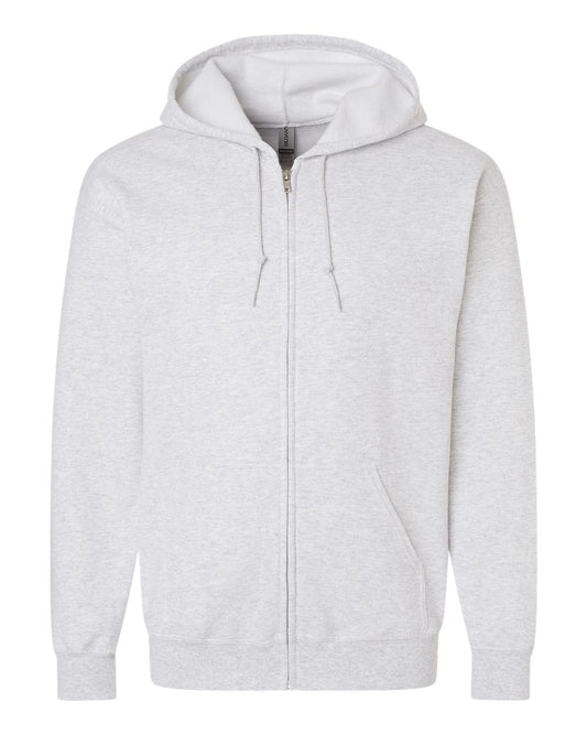 Gildan "18600" 8.0 oz. 50/50 Full Zip Up Jacket - Hooded Sweat