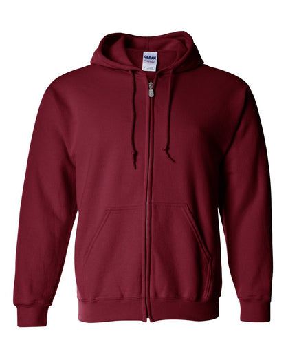Gildan "18600" 8.0 oz. 50/50 Full Zip Up Jacket - Hooded Sweat