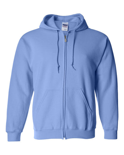 Gildan "18600" 8.0 oz. 50/50 Full Zip Up Jacket - Hooded Sweat