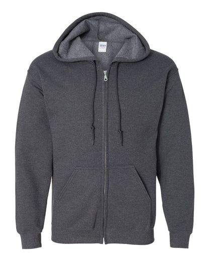 Gildan "18600" 8.0 oz. 50/50 Full Zip Up Jacket - Hooded Sweat