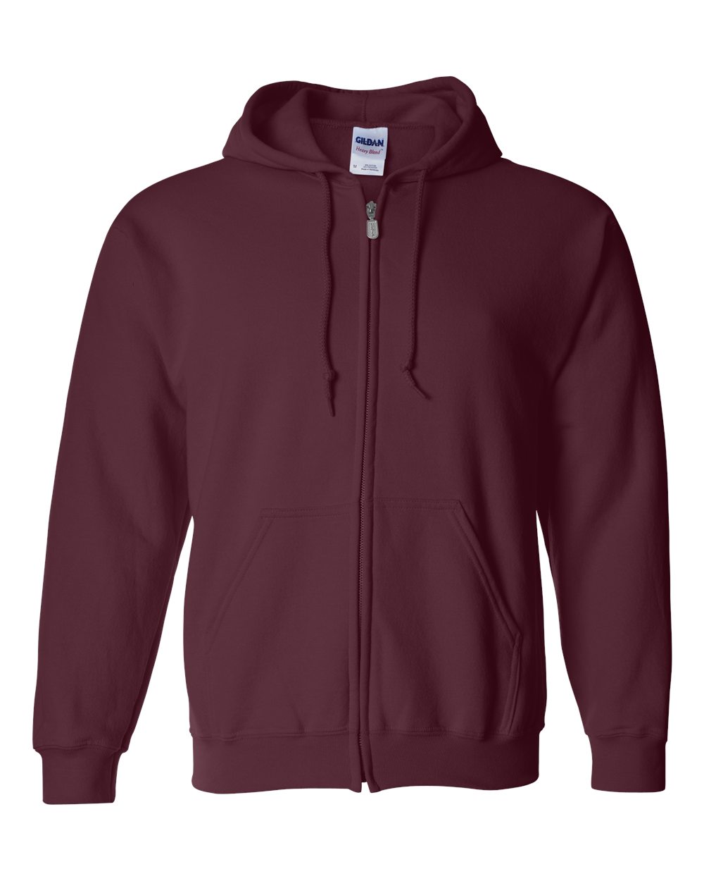 Gildan "18600" 8.0 oz. 50/50 Full Zip Up Jacket - Hooded Sweat