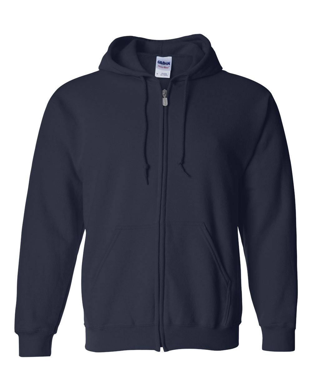 Gildan "18600" 8.0 oz. 50/50 Full Zip Up Jacket - Hooded Sweat