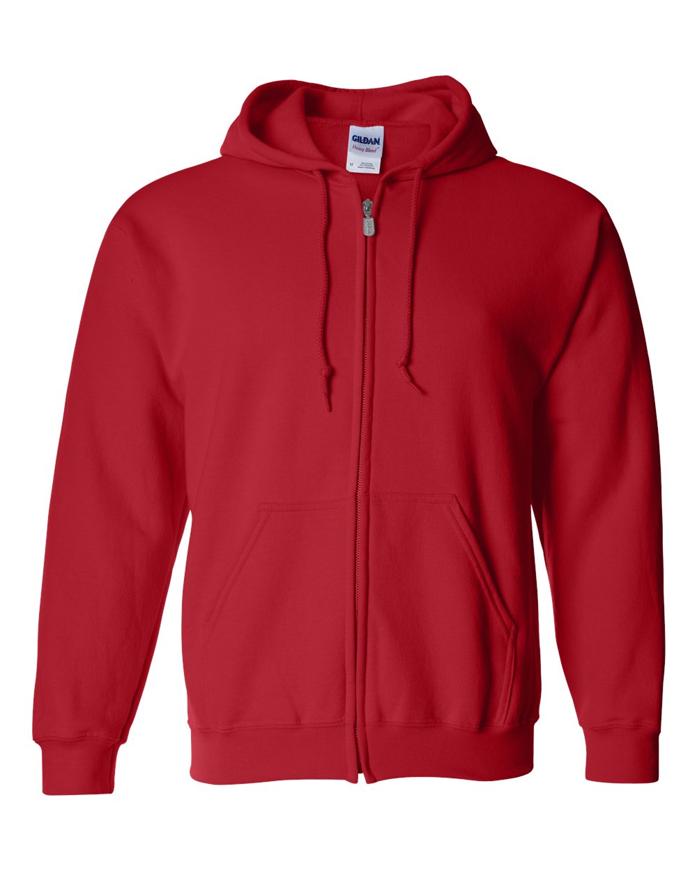 Gildan "18600" 8.0 oz. 50/50 Full Zip Up Jacket - Hooded Sweat