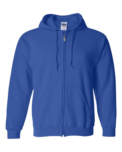 Gildan "18600" 8.0 oz. 50/50 Full Zip Up Jacket - Hooded Sweat