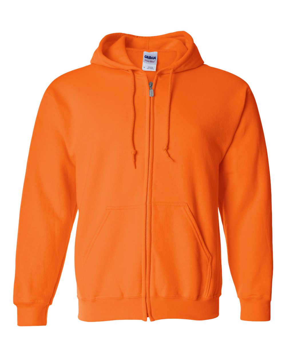 Gildan "18600" 8.0 oz. 50/50 Full Zip Up Jacket - Hooded Sweat