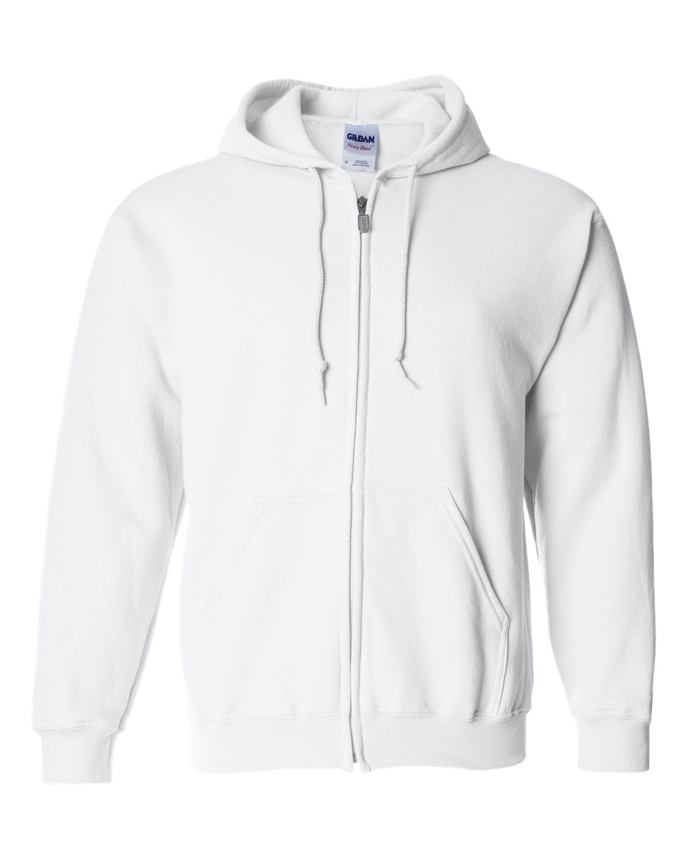 Gildan "18600" 8.0 oz. 50/50 Full Zip Up Jacket - Hooded Sweat