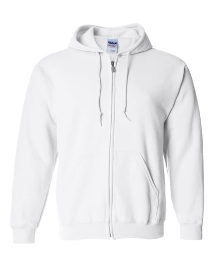 Gildan "18600" 8.0 oz. 50/50 Full Zip Up Jacket - Hooded Sweat