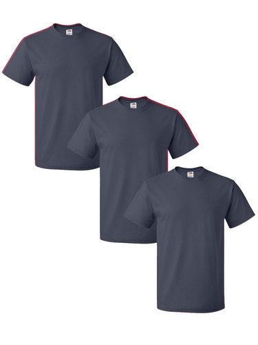 3 Pack Fruit Of The Loom Tees - All Sizes & Colors